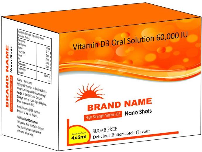 Liquid Vitamin D3 Oral Solution
