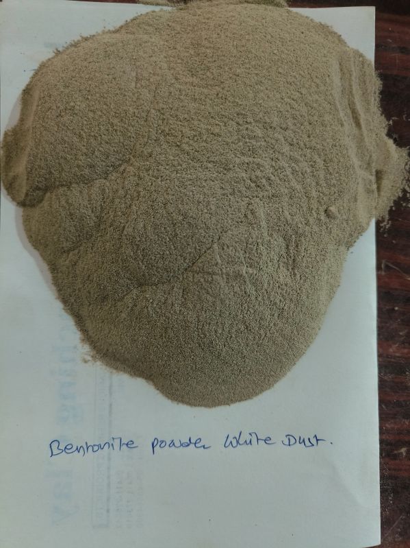 Bentonite White Dust Powder, for Pesticides, Packaging Size : 25kg, 50kg