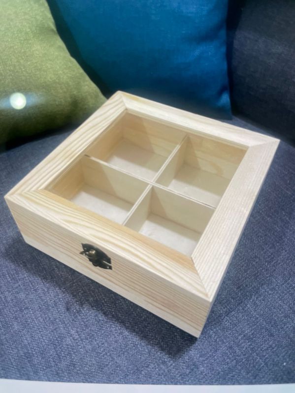 250 Gm Plain Non Polished Pinewood Wood Box, for Storing Jewelry, Crate, Style : Modern