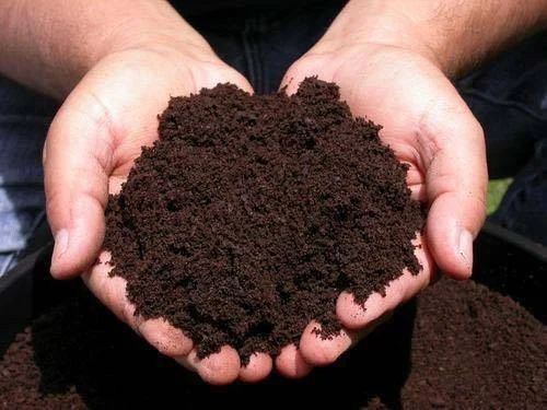 Black-brown Organic Vermicompost, for Agriculture, Packaging Type : Plastic Bag