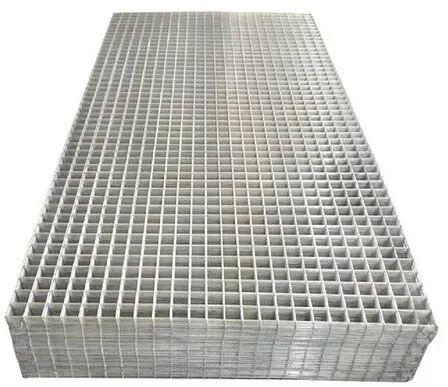 Black/ Silver Stainless Steel Welded Wire Mesh Panel, for Domestic