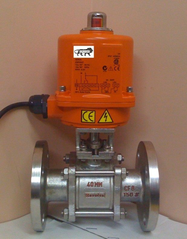 5 Mpa Electric Motorized Actuator Operated Ball Valve