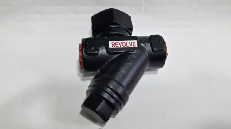 Black Revolve SS 410 Steam Trap, for Water Fitting