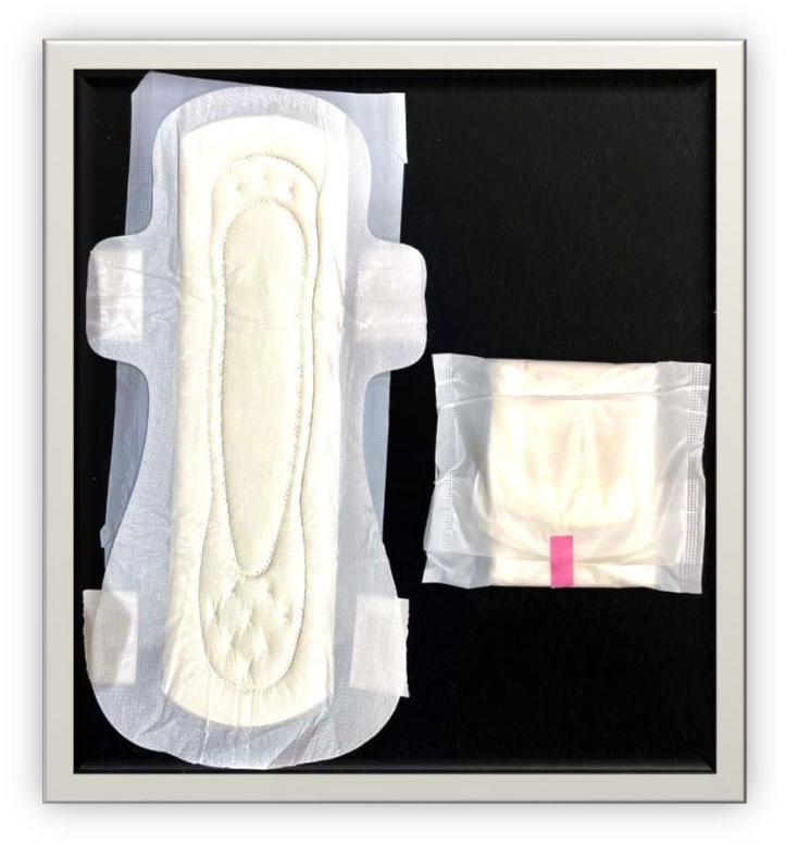 320mm Tri Fold Maxi Dry Net Sanitary Napkin