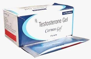 Cernos Gel Testosterone Gel, Packaging Size : 5GM