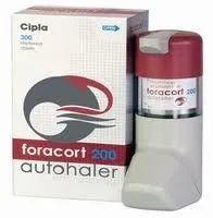 PVC Foracort Inhaler, for Asthma, Color : White