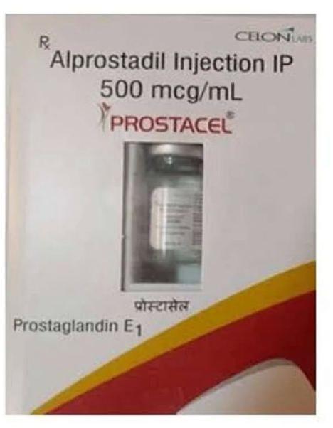 Prostacel Injection, Packaging Size : 500 mcg