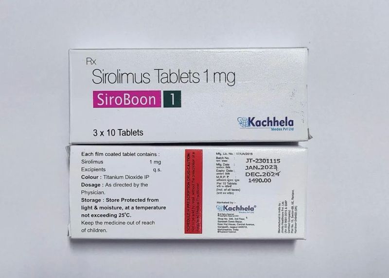 Kacchela Siroboon 1mg Tablet, for Personal, Packaging Type : Box