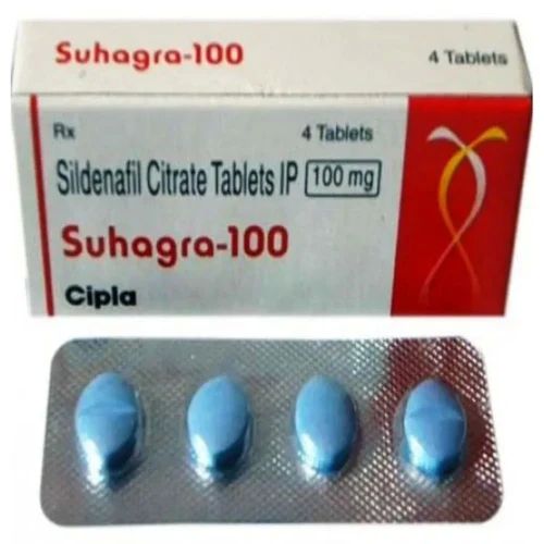 Suhagra 100 Mg Tablet, Medicine Type : Erectile Dysfunction Medicine