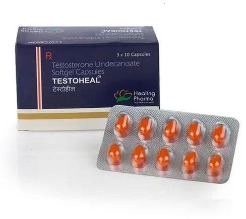 Testoheal Capsule, Packaging Type : Strip