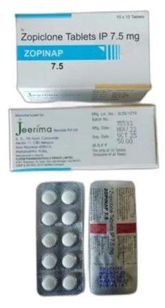 Zopinap 7.5 mg Tablet, Prescription/Non Prescription : Prescription
