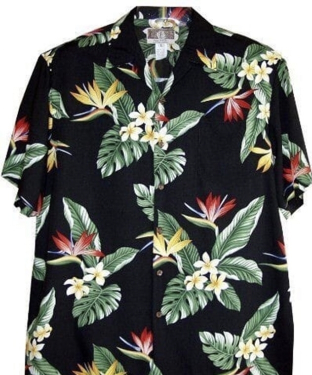 Polyester hawaiian aloha beach shirt, Size : M, XL, XXL, XXXL