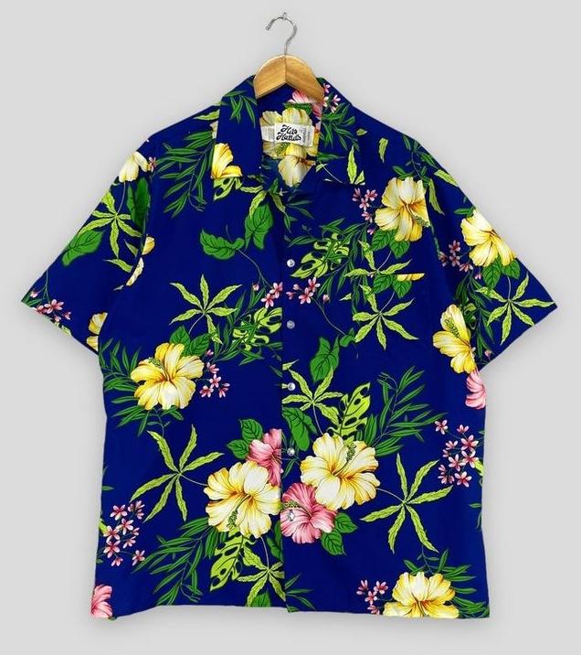 Men Hawaiian beach shirt aloha, Size : XL, XXL, XXXL