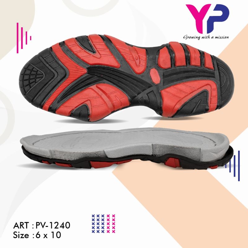 Eva Compound PV-1240 Shoe Soles, Size : 10inch, 6inch