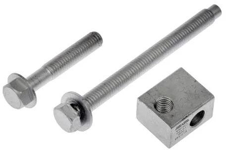 Silver Stainless Steel Adjuster Nuts And Bolts, For Industrial, Packaging Type : Box