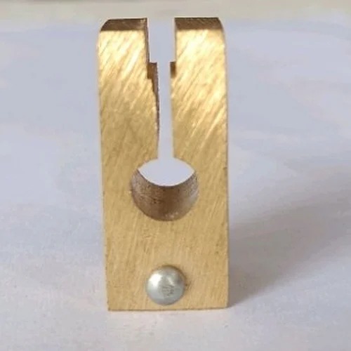 Brass Dimmer Carbon Brush Holder, Color : Golden