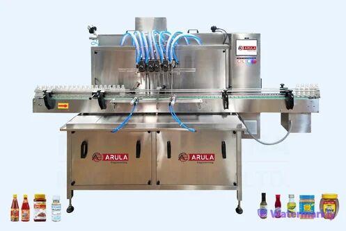 240V 85 Kg Electric Automatic Syrup Filling Machine