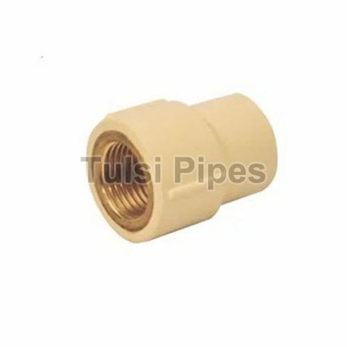 CPVC Female Reducer Threaded Brass Adapter, for Pipe Feetings, Shape : Round