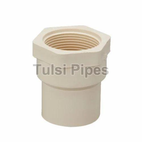 Tulsi Pipes High Pressure CPVC Female Threaded Adapter, for Water Fitting, Feature : Durable, Smooth Finish