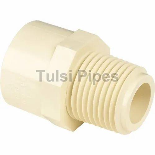 Off White CPVC Male Reducer Threaded Adapter, for Water Fittings, Feature : Crack Proof, Unbreakable