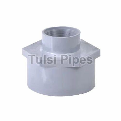 Grey RPVC Reducer Female Threaded Adapter, for Pipe Fittings, Certification : ISI Certified