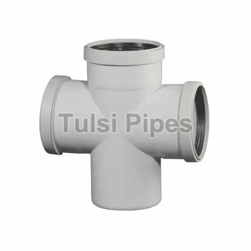 Tulsi Pipes Round SWR Cross Tee, Feature : Corrosion Proof, Excellent Quality, Flexible, High Strength