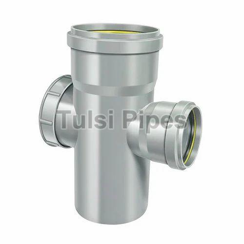 Grey SWR Door Tee, for Pipe Fittings, Feature : Corrosion Proof, Excellent Quality, Fine Finishing