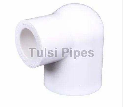 Tulsi Pipes White UPVC Reducer Elbow, for Water Fittings, Certification : ISI Certified