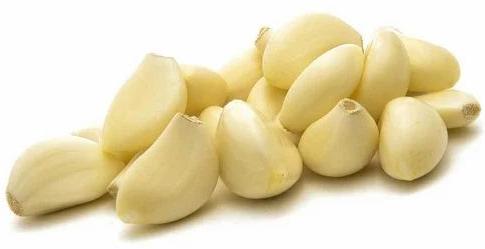 A Grade Peeled Fresh Garlic, for Cooking, Packaging Type : Plastic Bags