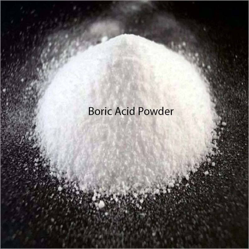 White Boric Acid Powder, for Food Industries, Packaging Type : Plastic Packet