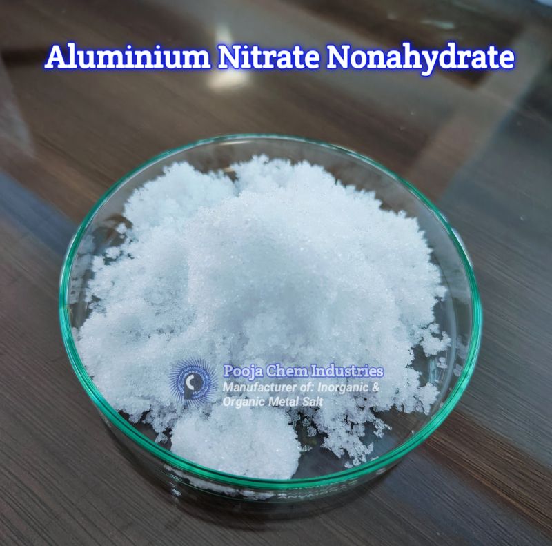 Crystal Aluminium Nitrate Nonahydrate, for Laboratory, Industrial, CAS No. : 7784-27-2