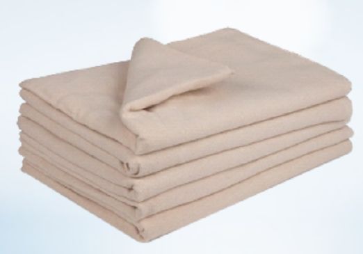 Zetmed Plain Wool Bath Blanket, Size : Standard