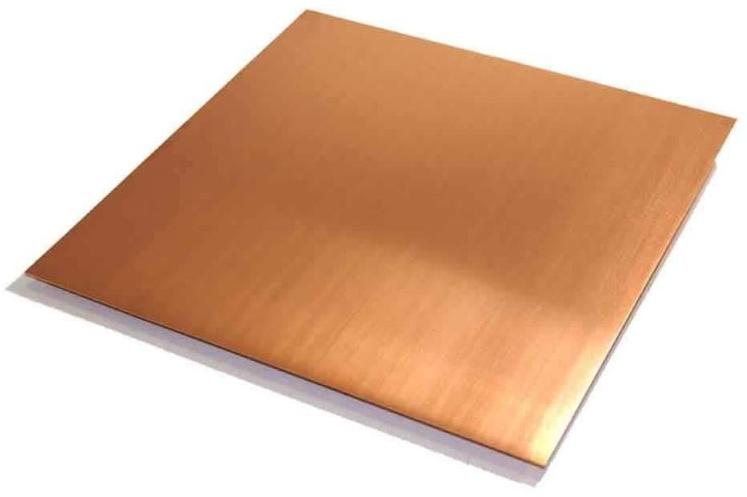 Rectangular Copper Sheet, for Industrial, Feature : Corrosion Proof, Durable, Impeccable Finishing