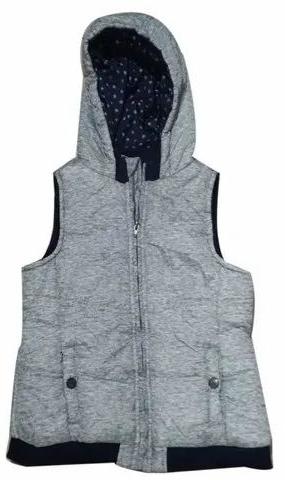 Plain Kids Sleeveless Jacket, Age Group : 3 to 5 Year