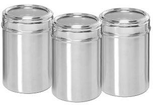 GE- 39336 Kitchen Storage Jar Set, for Storing Foods, Feature : Crack Proof, Fine Finishing, Scratch Resistant