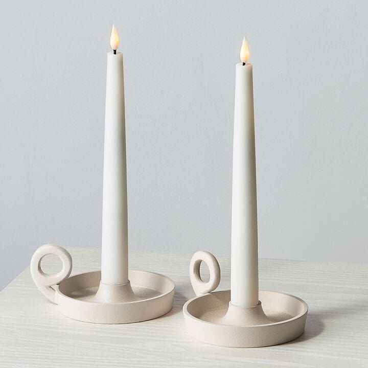 Powder Coated Aluminium Modern Candle Holder, for Home Decor, Mounting Type : Tabletop