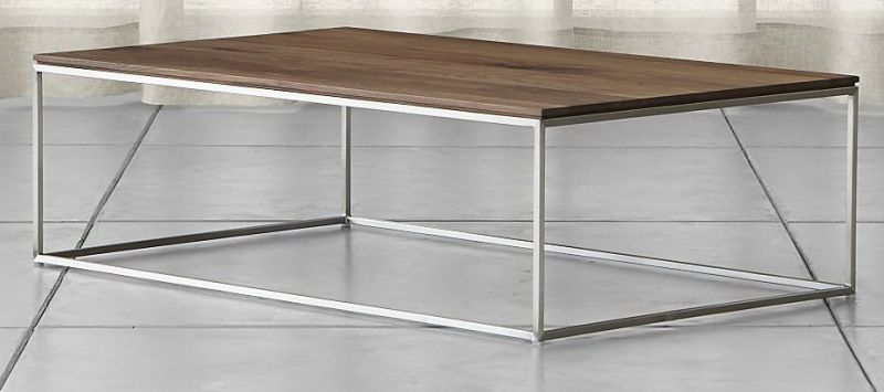 Plain Shiny/Natural Wooden Rectangular Coffee Table, for Restaurant, Office, Hotel, Specialities : Fine Finishing