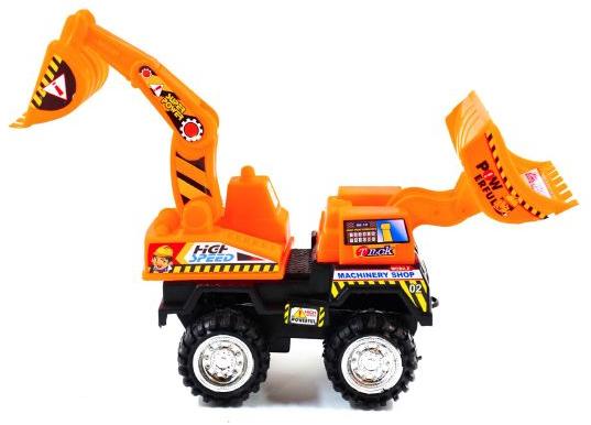 Green Plain 7703 Plastic Bulldozer Toy, for Kids Playing, Feature : Light Weight