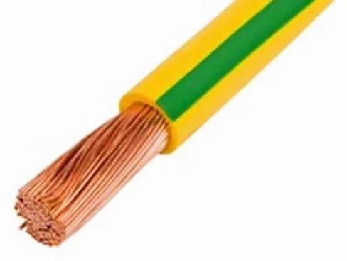 Yellow 220V Copper PVC Flexible Core Cable, for Home, Industrial, Feature : Crack Free, Durable