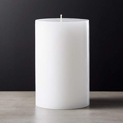 Paraffin Wax 3x4 White Pillar Candles, for Decoration