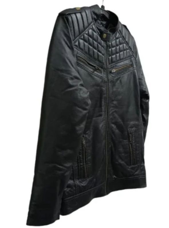 Mens Quilted Leather Jackets