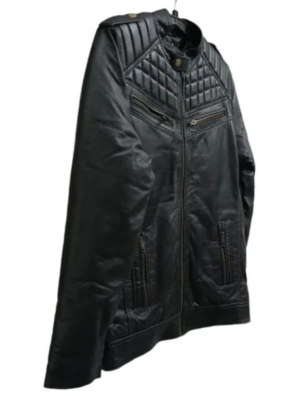 Mens Quilted Leather Jackets