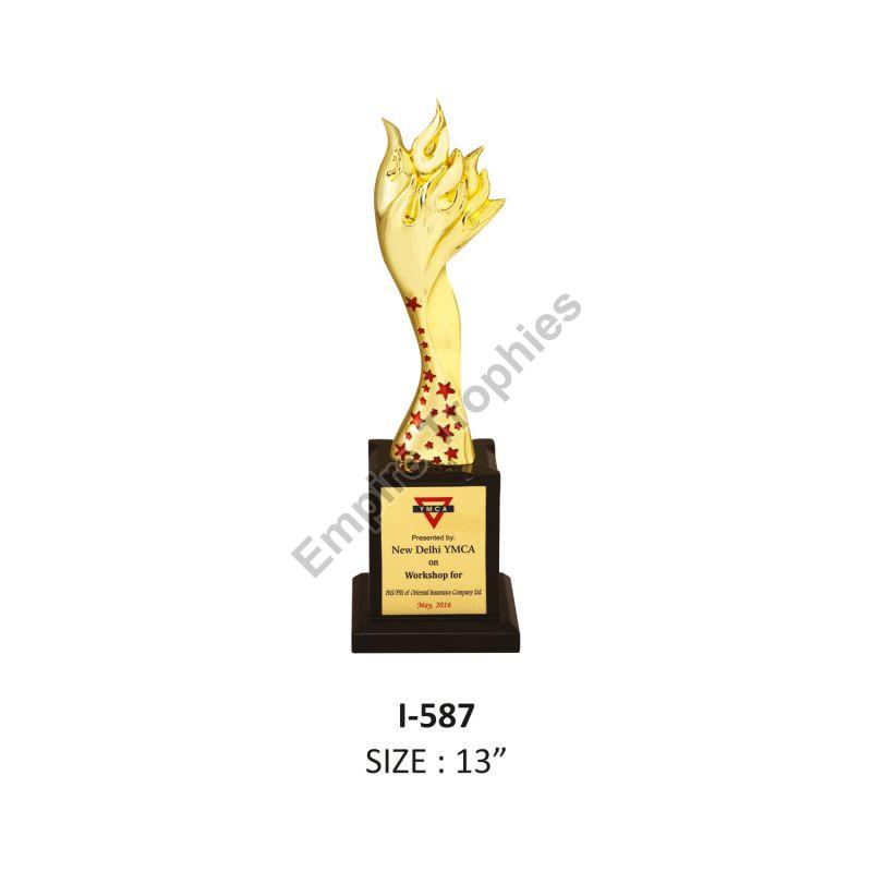 METAL DESIGNED TROPHY