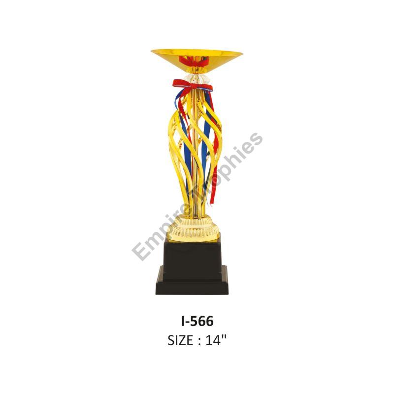 METAL  GOLDEN TROPHY