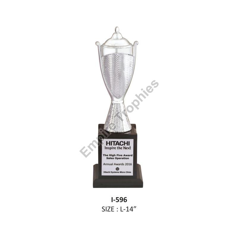 Polished Metal Silver Trophy Cup, For Gifting, Feature : Attractive Pattern, Durable, Fine Finished