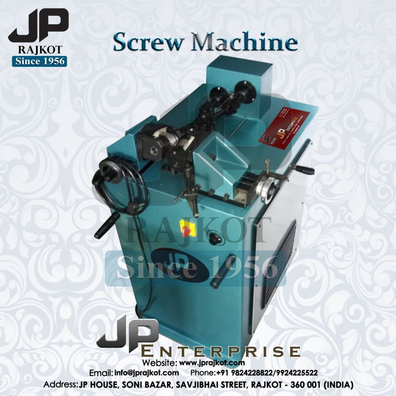 Screw Machine For Jewellery Work