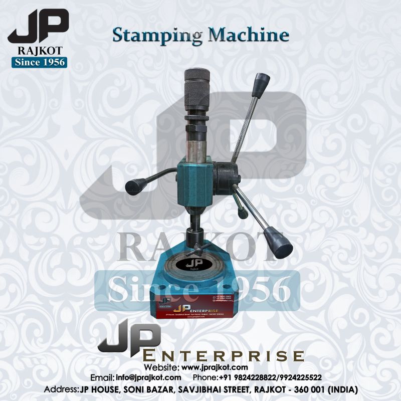 Stamping Machine For Jewellery Works