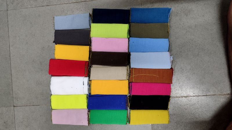 Rib Knit Plain Trim Fabric