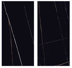 600x1200 Mm High Gloss Super Black Tiles