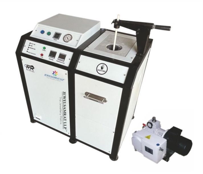 3 Kg Gold Induction Casting Machine with Chilling Plant